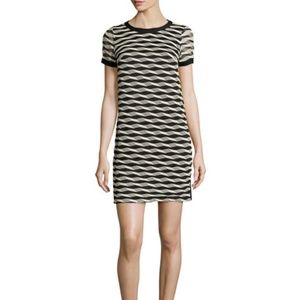 Maggy London lined mesh-knit dress Neiman Marcus